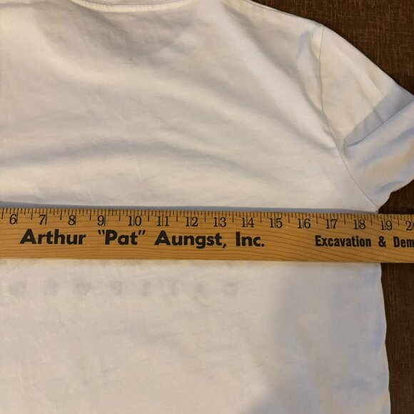 Hollister California Mens White T-Shirt With Embroidered Logo Size S - Picture 6 of 6